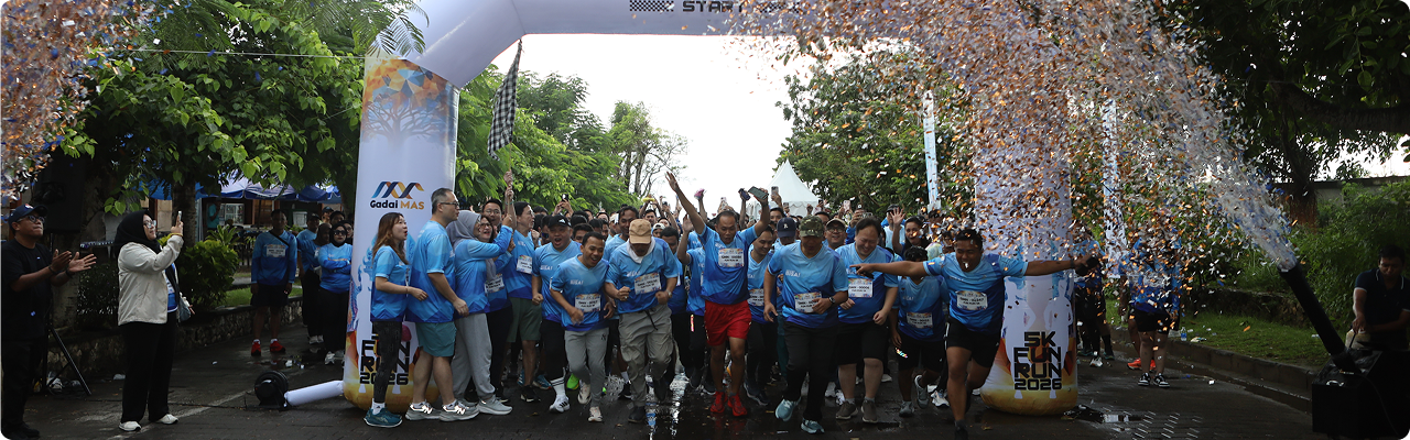 Rakernas 2026 Gadai MAS: Fun Run 5K “Stay Healthy, Stay Happy” di Pantai Gunung Payung